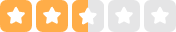 2.6 stars