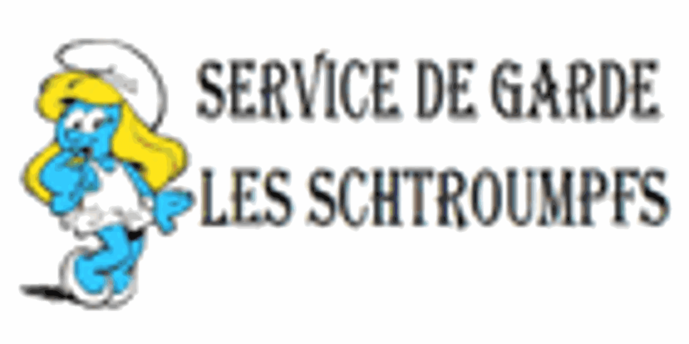 Service De Garde Les Schtroumpfs