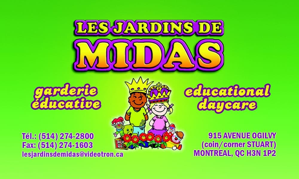 Garderie Les Jardins De Midas